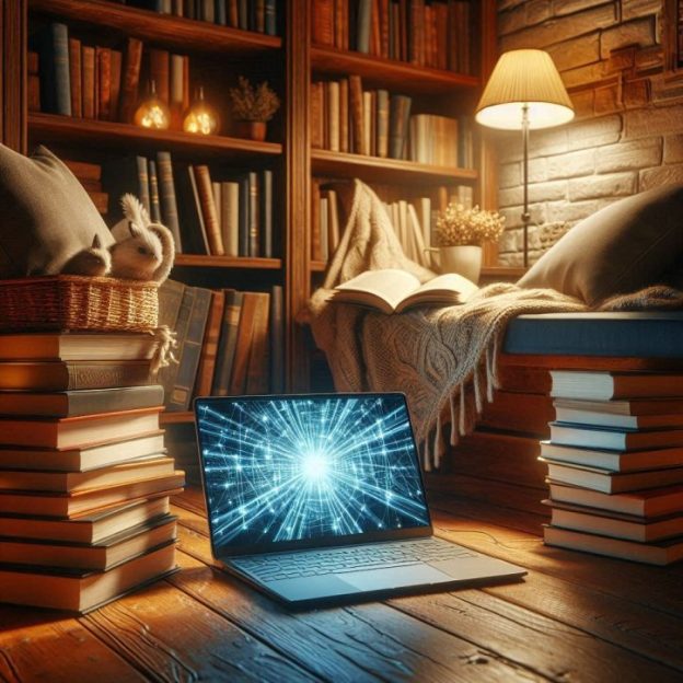 cozy reading nook