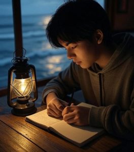 young writer in jeju